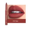 12 Colors Matte Waterproof Velvet Nude Lipstick Pencil Sexy Red Brown Pigments Makeup Long Lasting Profissional Lip Liner