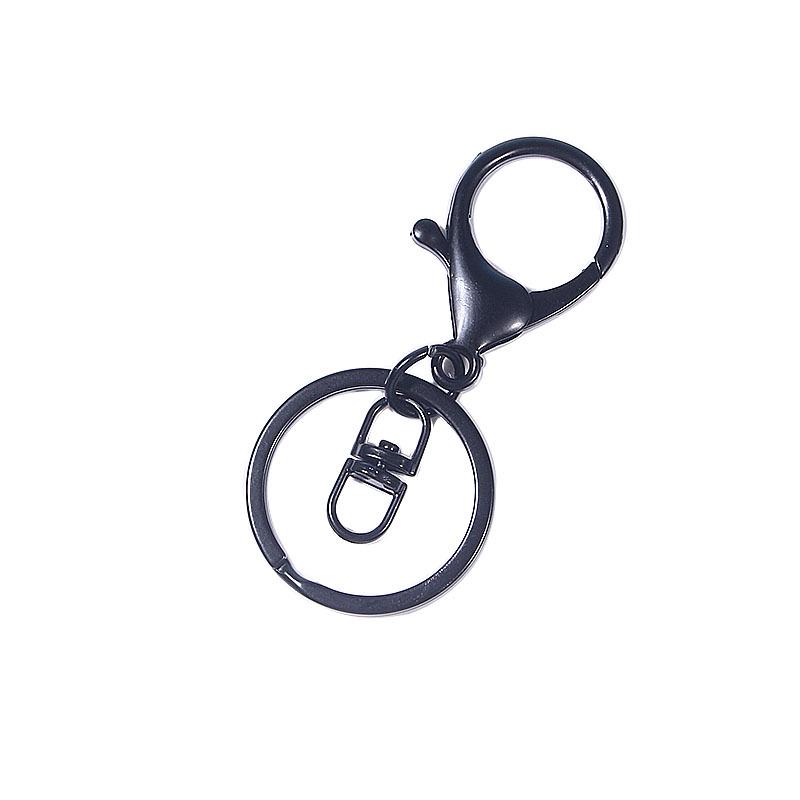 Zinc Alloy Lobster Clasp Hook Set: 3-Piece DIY Keyring & Jewelry Accessories