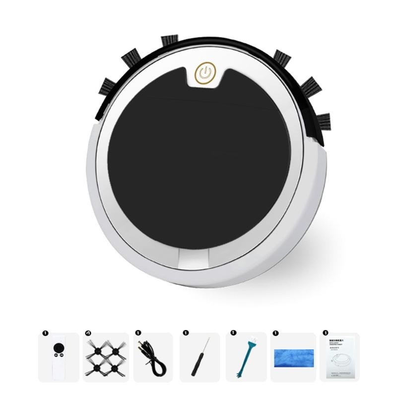 Bezdrátové automatické robotické vysavače s dálkovým ovládáním Sweeping Vacu Mopping 3 v 1