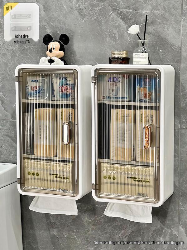 

LIEI Punch-Free Bathroom Tissue Holder