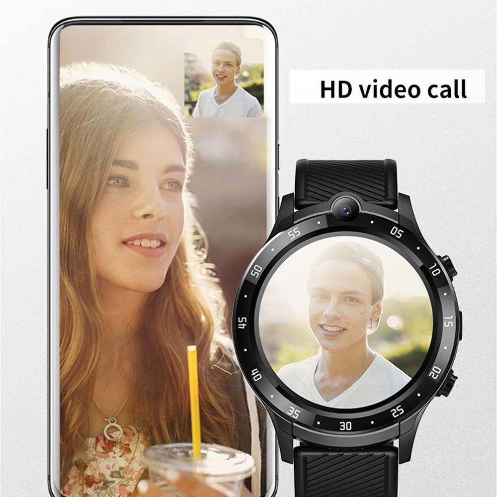 Men 1.28" 4g Full Netcom Smart Watch Gps Wifi Positioning Video Call Chat Sos Alarm Clock Waterproof Women Smartwatch