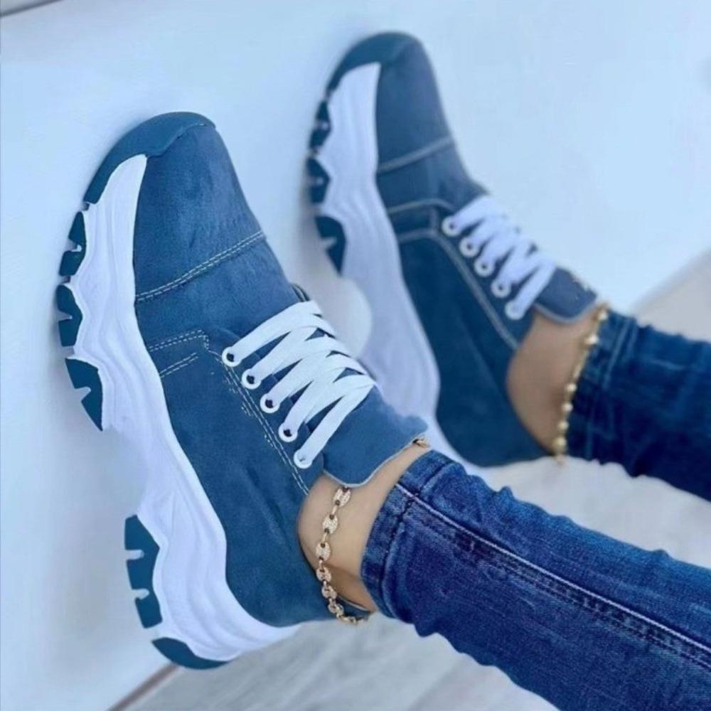Fashion Sneakers Women Shoes 2024 New Pattern Canvas Shoe Casual Women Sport Shoes Flat Lace-Up Adult Zapatillas Mujer