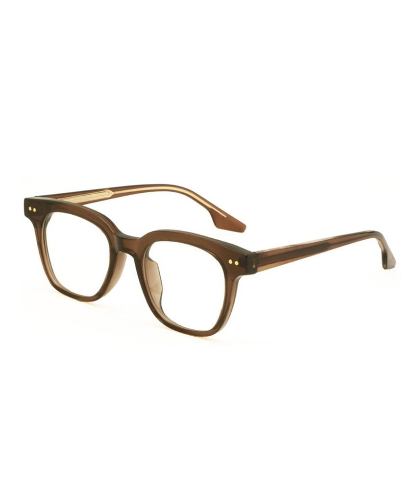 MAISON MASTER Grand Glasses Crystal Brown