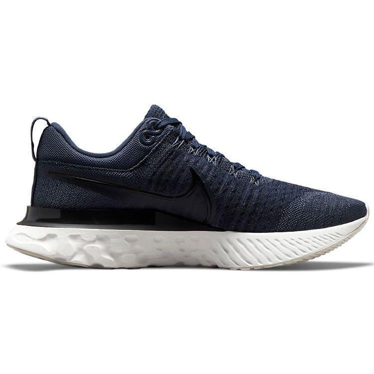 Nike React Infinity Run Flyknit 2 Thunder Blue Men Sneakers College-Navy Platinum-Tint Black CT2357-401
