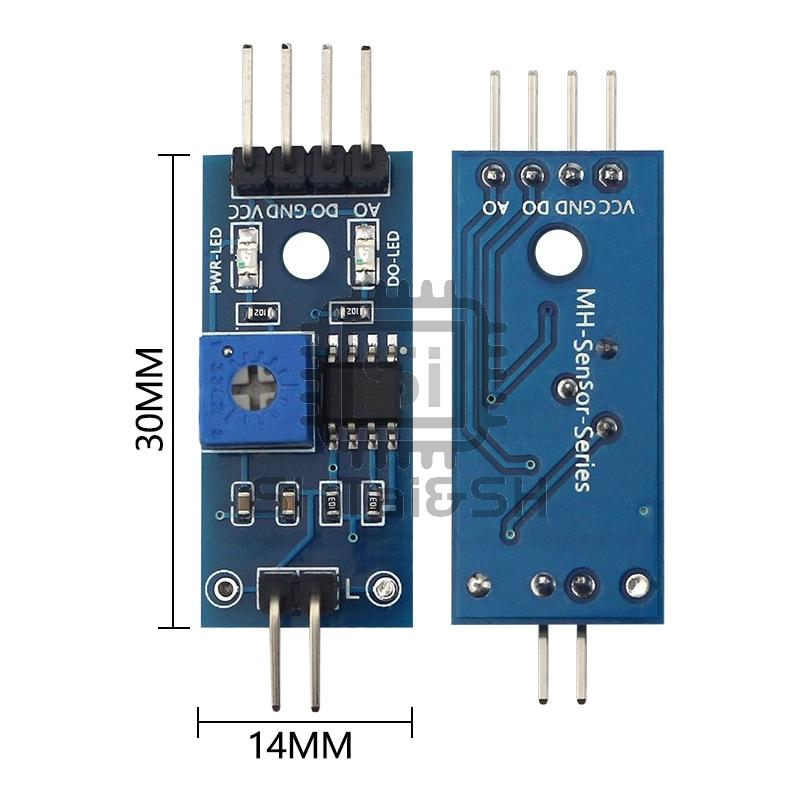 1-5PCS Smart Electronics 3.3V 5V 12V Soil Moisture Hygrometer Detection Humidity Sensor Module For arduino Development Board