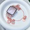 Butterfly Diamond Bracelet Compatible with iWatch Strap 38mm 40mm 41mm 42mm 44mm 45mm 49mm Fashionable Handmade Strap