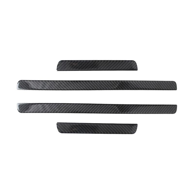 Black Car Interior Decoration Protection Carbon Fiber Sticker For Volkswagen VW Golf 7 MK 72014-2019 Auto Styling Accessories