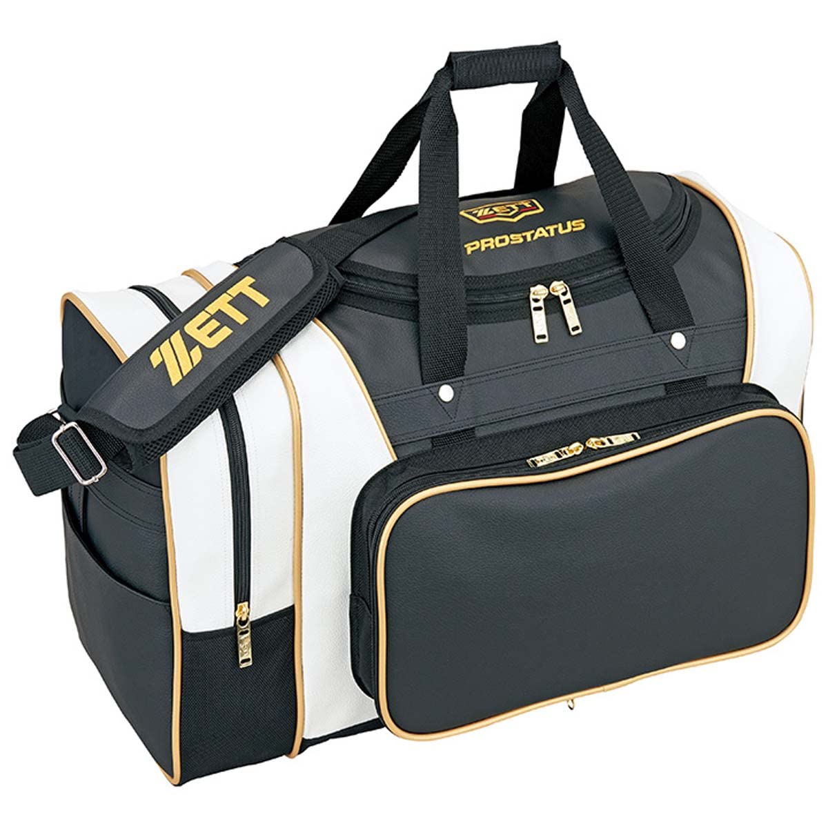 

ZETT Prostatus Middle Bag BAP620 Black x White (1911) -