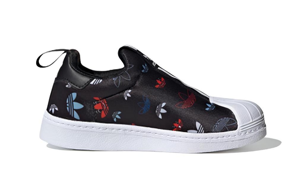 Adidas Originals SUPERSTAR 360 X C Low Top Kids' Skateboarding Shoes Black White Red Children Aged 3 7 Years Old FW0711
