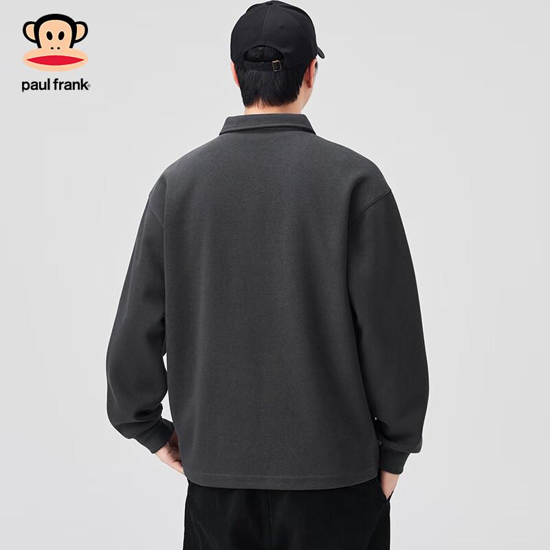 Paul Frank Men's Loose Fit Polo Sweatshirt
