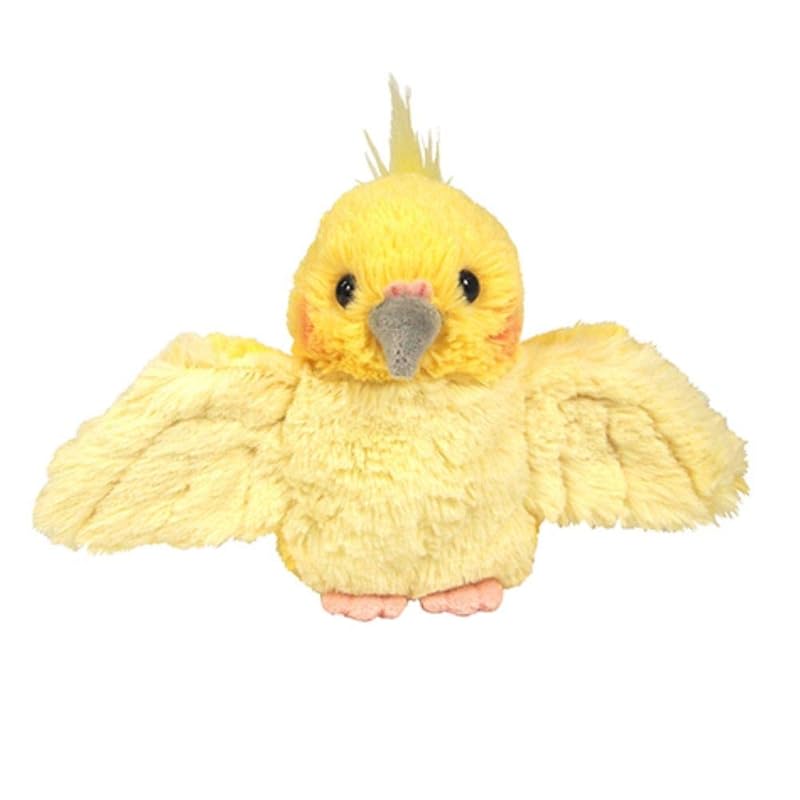 SunLemon Fluffy's Cockatiel Small Plush Toy, 22 x 13 x 15 cm, Animal, P-8641