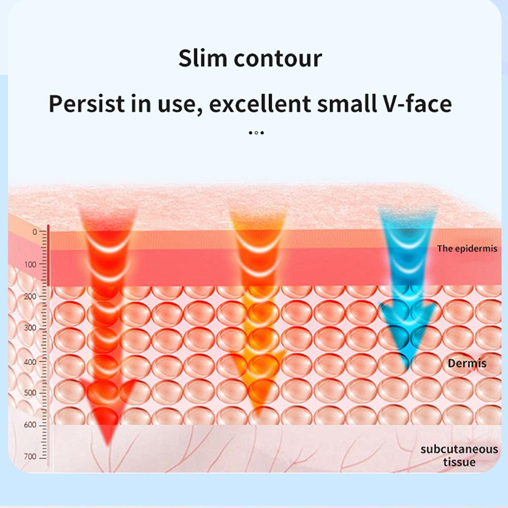 Electric V-Face Face Lift Device Microcurrent Vibration Skin Tightening Double Chin Remover Ems Anti Wrinkle Face Slimm Massager