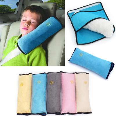 Baby Pillow Car Safety Belt & Seat Sleep Positioner Protect Shoulder Pad Adjust Vehicle Seat Cushion for Kids Baby Playpens