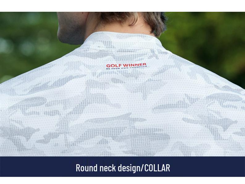 Men's PGM2026 Long Sleeve Golf Base Layer - High Stretch, Breathable Mesh