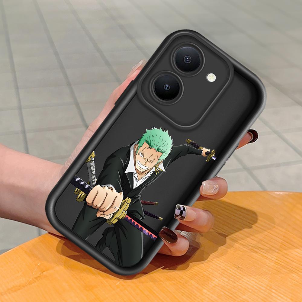 

Мягкий силиконовый квадратный чехол с рисунком лестницы для телефона, полное покрытие, противоударный защитный резиновый чехол для камеры для Vivo Vivo Y35+ 5G чёрный