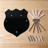 WallMounted cosplay knives Display Rack PegBased HolderShaped Acrylic Holder