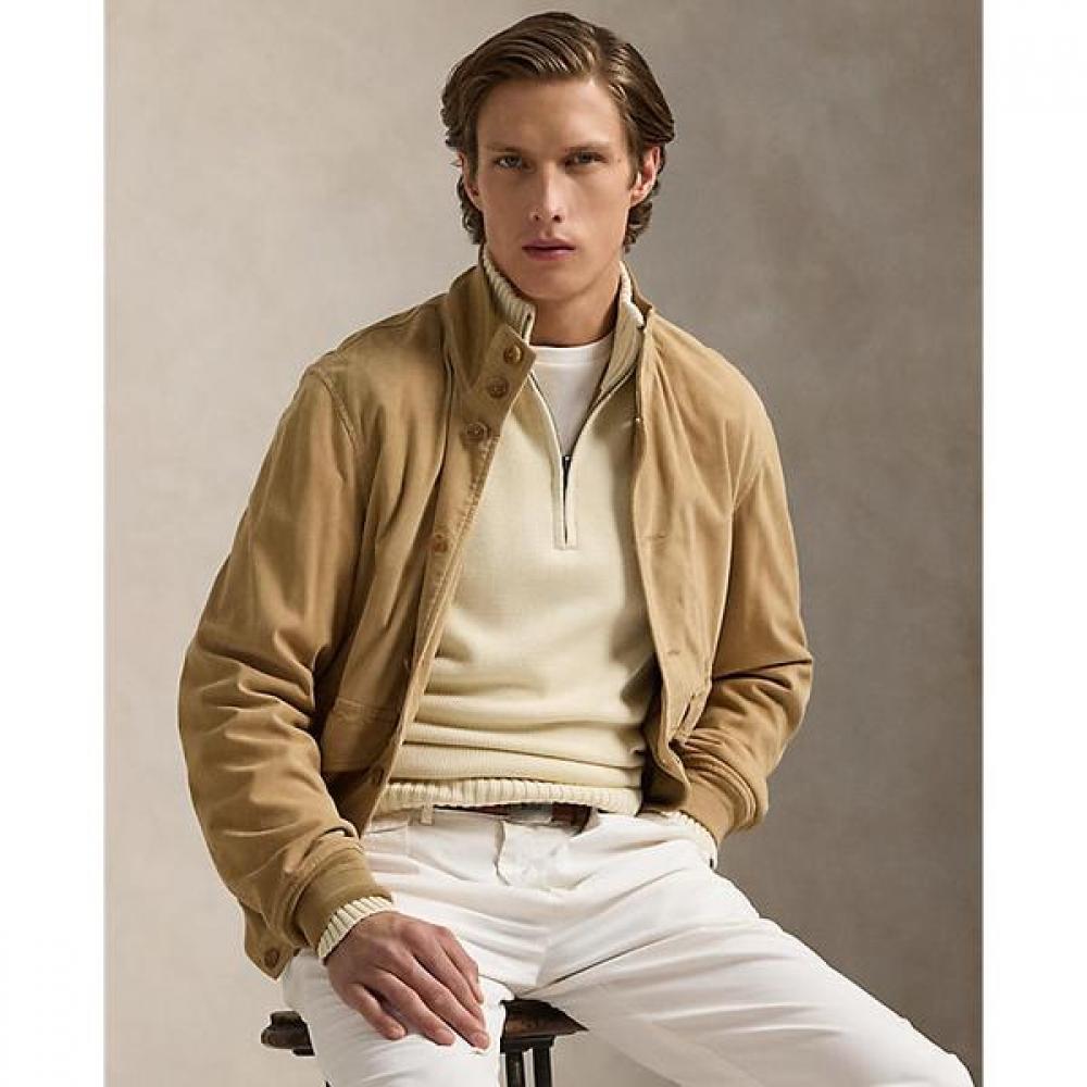 Polo Ralph Lauren Men Cotton Quarter Zip Sweater  Mnposwe16822188101 