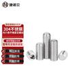 JNL 304 Stainless Steel Hex Socket Flat Point Set Screw