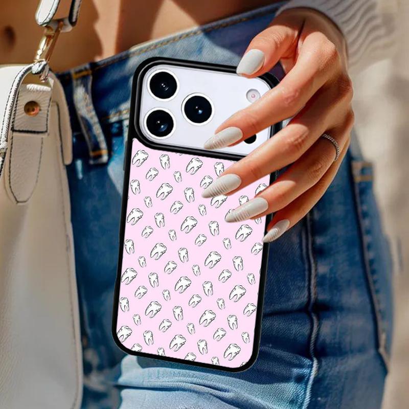 Dentist Dental Tooth Nurse Funda Phone Case For iPhone 17 Air 14 15 13 12 Max Cover For Apple 14 15 16 16e 11 Pro Max Plus