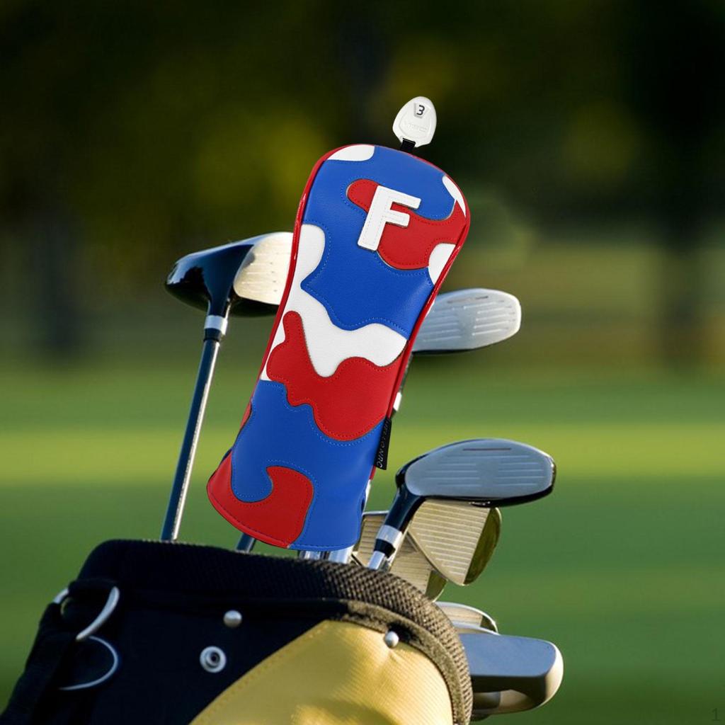 Golf Club Head Cover Anti Scratch Wood Headcover,PU Leather,Fashion Portable