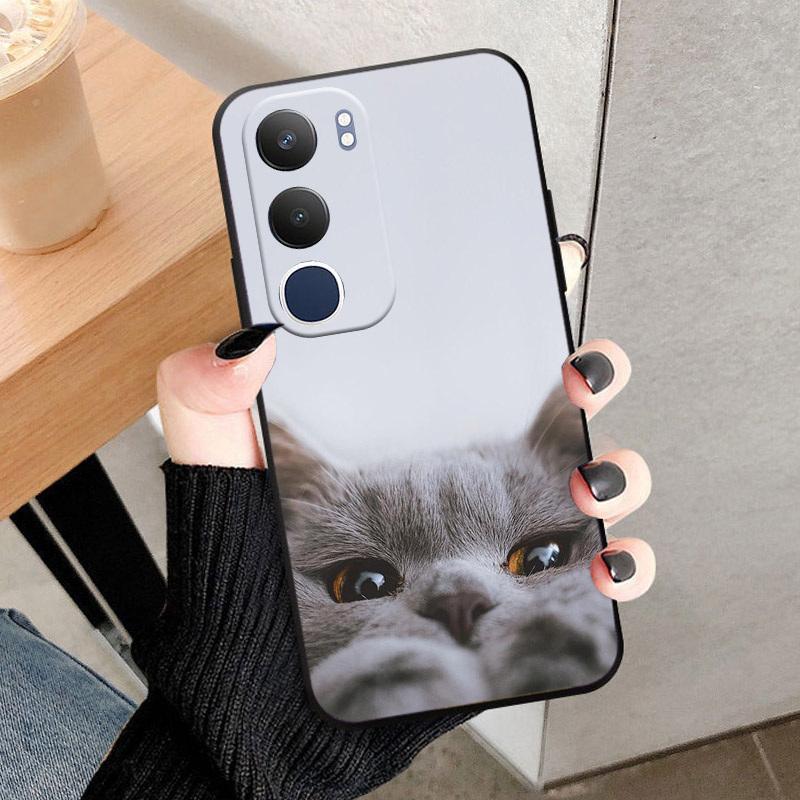 For VIVO Y19S 4G Phone Case Soft Silicone Back Cover Coque For VIVO Y 19 S Cases Black TPU Shockproof Fundas Shell Y19S Capa
