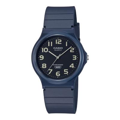 Analog Watch MQ-24UC-2B / -24UC-8B with Urethane Strap, Unisex, Matte Navy / Matte Beige, Overseas Model [Parallel Import]