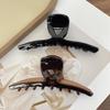 Retro Korean-Style Acetate Hairpin: Elegant One-Word Bun Clip & Temperament Hair Accessory for Women