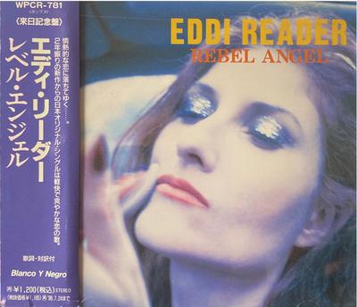 CD EDDI READER - Rebel Angel WPCR781 Blanco Y Negro 1996 Japan Rock Used