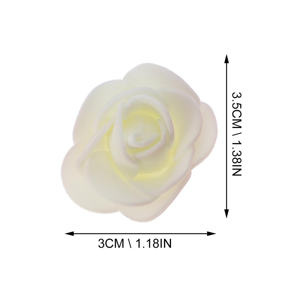 200 Pcs Bubble Rose Foam Flowers DIY Arrangement Wedding Decor Scene Garland Material Simulation Simulate Simulated Wreath