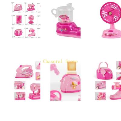 E7Ce For Play House Toy Realistic Kitchen Portable Multifunctional Kitchenware With Cooking Effect For Creative Kids Gift