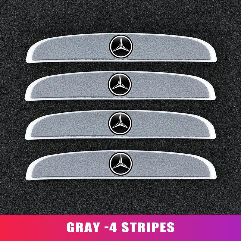 For Mercedes Benz Car Anti-collision Protection Decoration Strip Sticker W211 W124 W176 W177 C180 C200 C260 C300 GLC CLE CLA