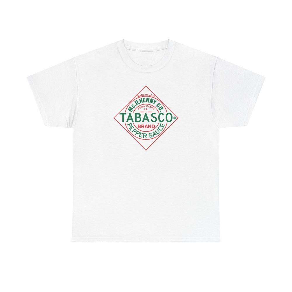 

Vintage Inspired Tabasco Sauce Unisex Heavy Cotton Tee, Hot Sauce T-Shirt Unisex T-Shirt S