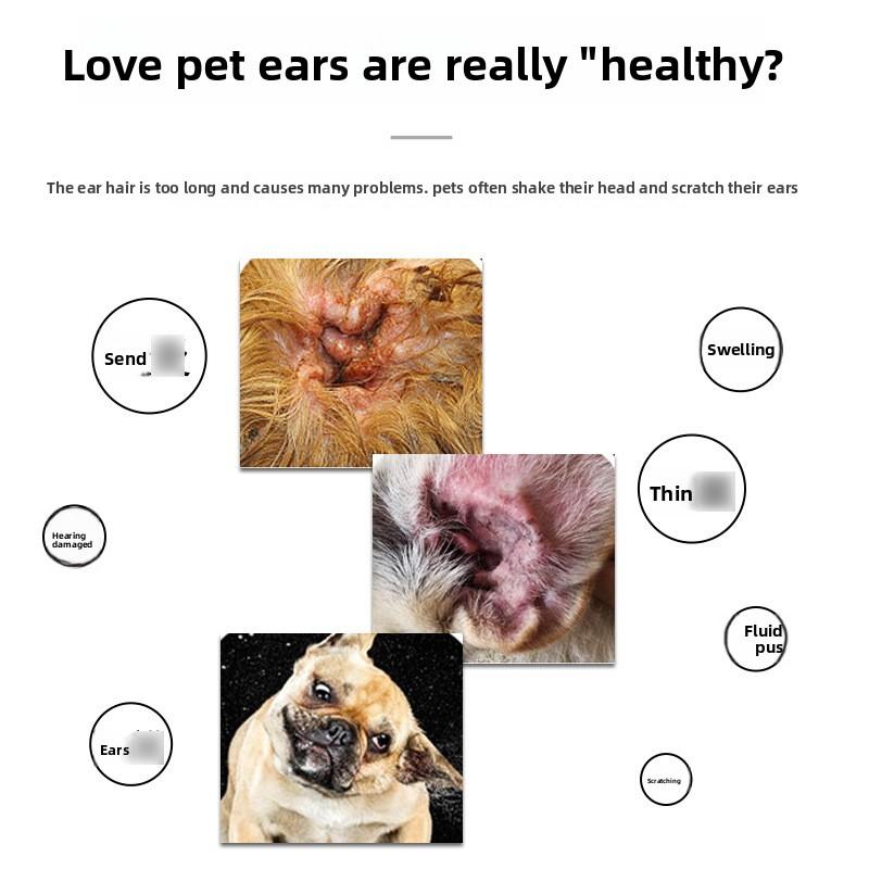 Pet Hair Plucking Powder 42g, A Universal Ear Cleaning and Care Product for Dogs and Cats