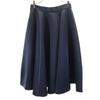 IENA Made In Japan Mimole Length Flare Skirt 38 Navy Women Used