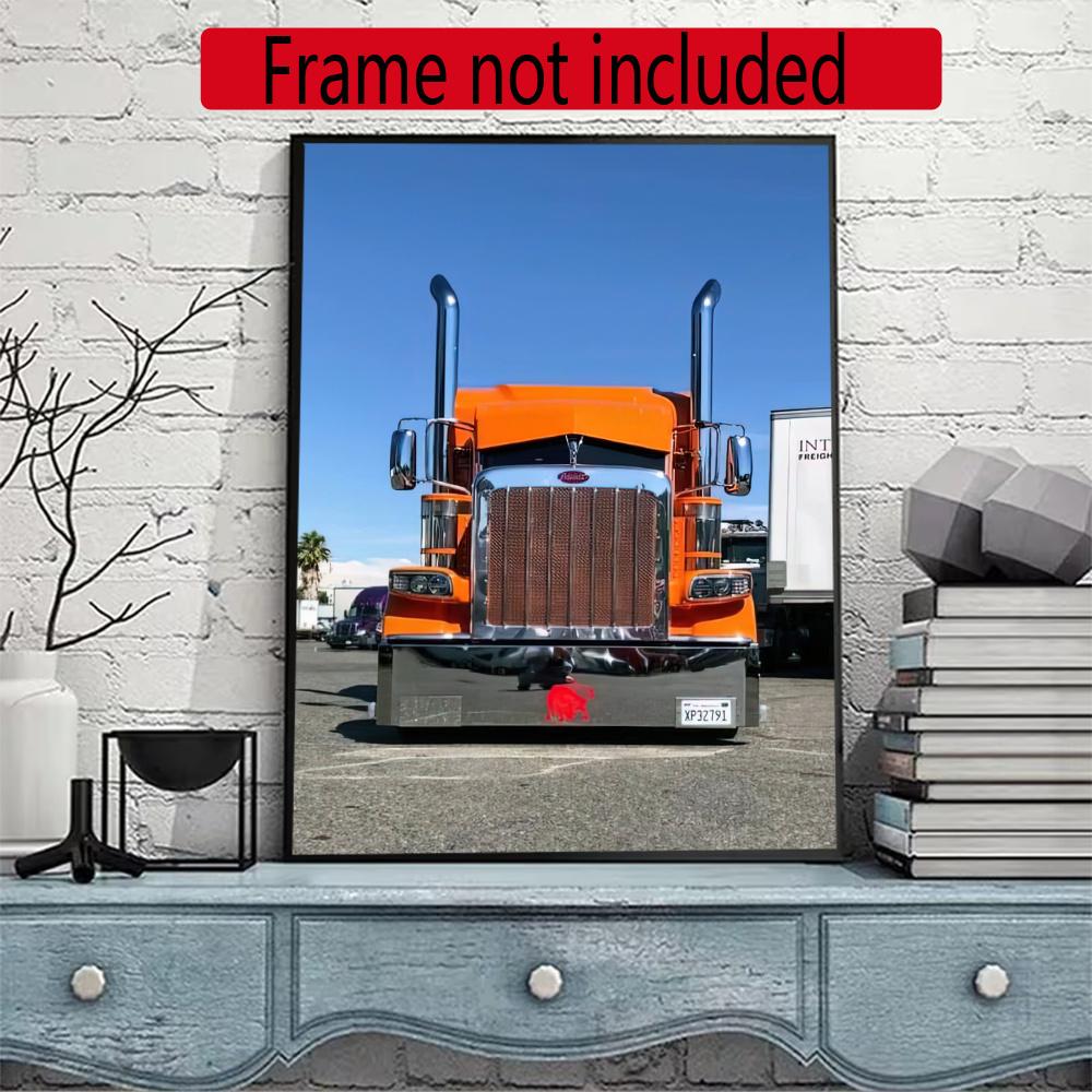 Kenworth 5D Diamond Painting Round Diamond Rhinestones Mosaic Diamond Embroidery Wall Paintings Rhinestones Gift Frameless