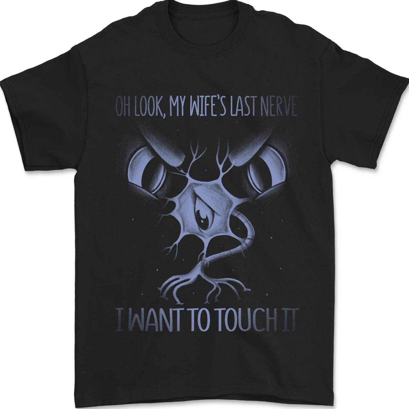My Wife s Husbands Funny 100% Cotton T-Shirt- XL