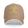 Yellowstone Dutton Ranch Baseball Cap Unisex Daily Casual Sandwich Hat Outdoor Sun Protector Bucket Hats Snapback Cap Dad Hat