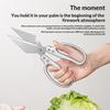 1Pcs Multi Function Tool Food Scissor Stainless Steel Cooking Accessories Kitchen Scissors For Chicken Vegetables Barbecue Meat