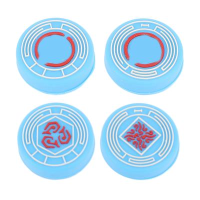 4PCS Thumb Grips Set Silicone Analog Thumb Grip Stick Set Joystick Cap Thumbstick Cover for Switch