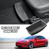 Front Seats Under Seat Drawer TPE Storage Box Car Seat Storage Organizer for Tesla Model Y Juniper 2025 Interior Accessories