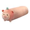 Soft Cute Fruit Animal Cylindrical Long Pillow Cute Radish Rabbit Dinosaur Doll Girl Bed Sleeping Holding Doll Pillow