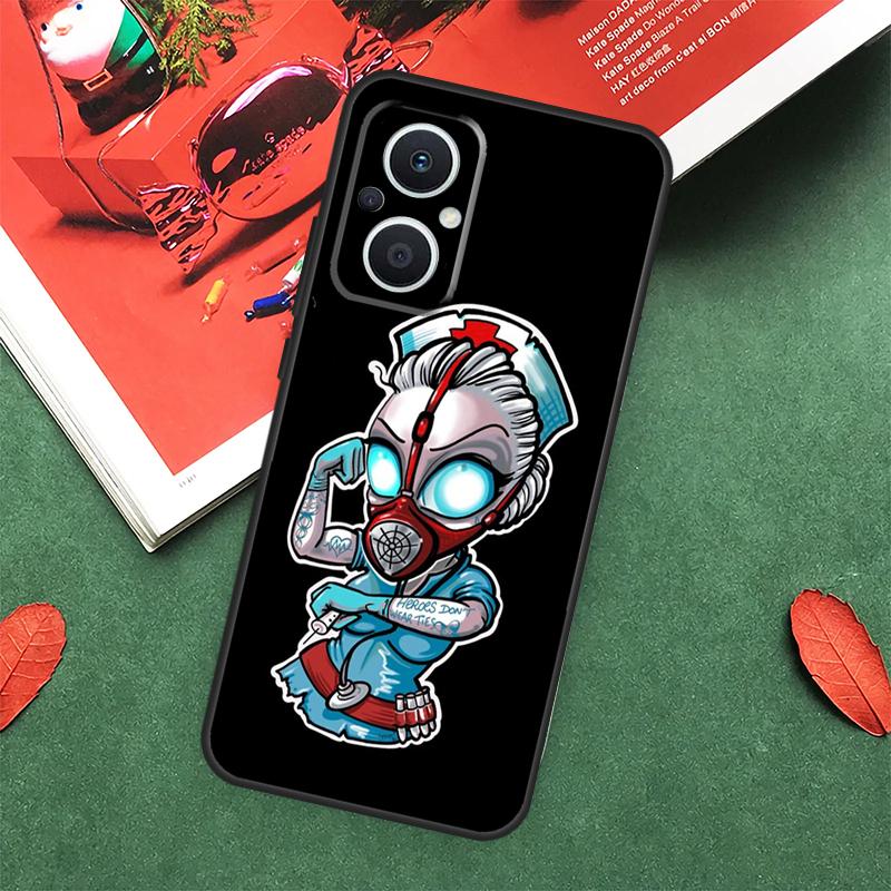 

Nurse Medical Medicine Case For OPPO Reno 7 8 Lite 8T 10 11 12 13 Pro 12F 13F 14F OPPO Find X8 X6 X5 X9 Pro Cover OPPO Reno8 T 4G