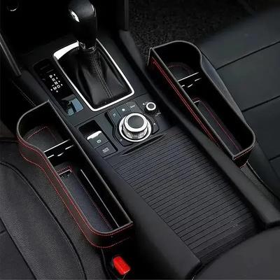 Autositz Spalt Aufbewahrungsbox Sitz Lücke Schlitz Tasche Catcher Organizer Universal Autositz Organizer Karte Telefon Schlüsselhalter Tasche