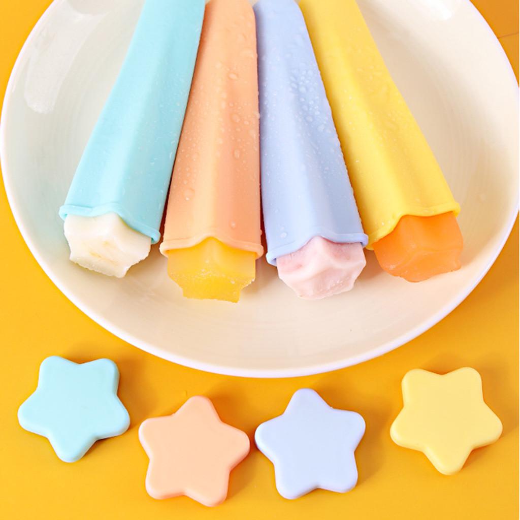 Buy Silicone Popsicle Mold Tray Ice Cream Mold Yogurt Jelly Lolly Frozen Mould at affordable