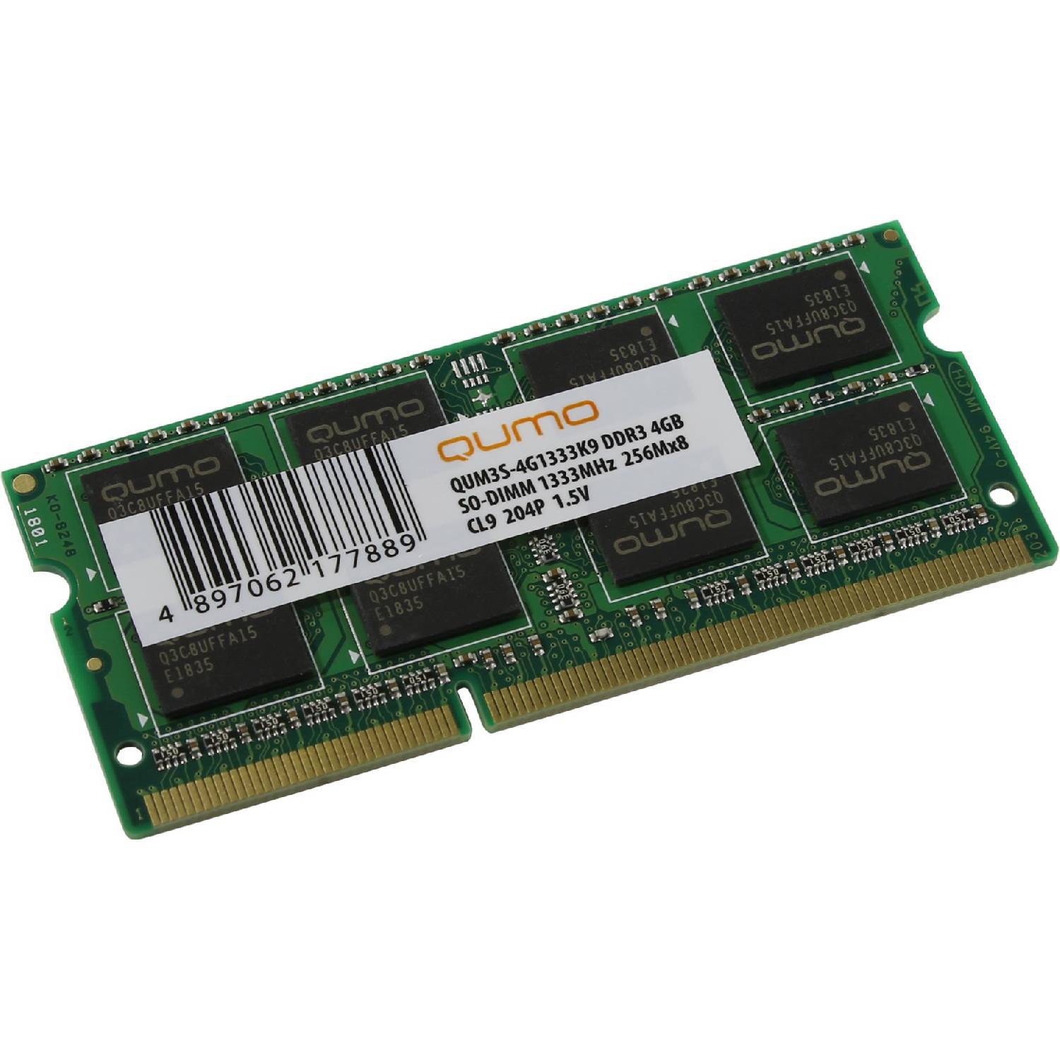 

Оперативная память Qumo Qum3s-4g1333k9r c9