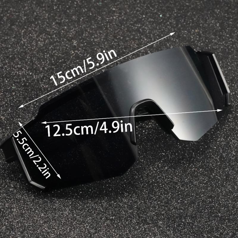 2PCS Unisex Fashionable Glasses - Durable Lightweight PC Frame and Lenses