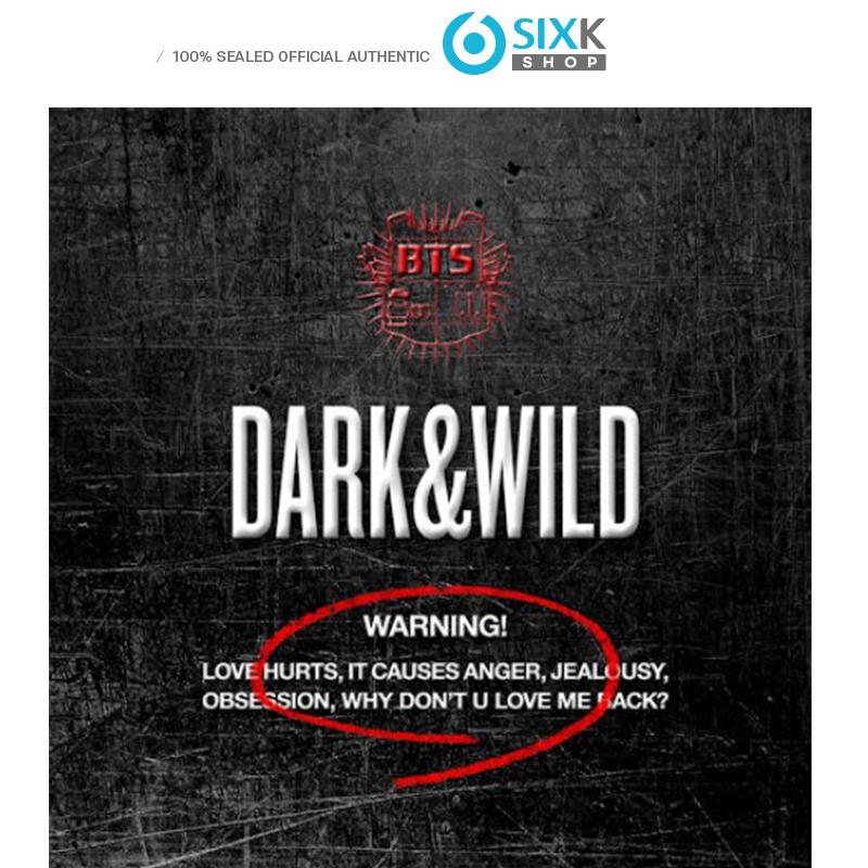 BTS - The 1st Full Album [DARK&WILD] [NO POB]