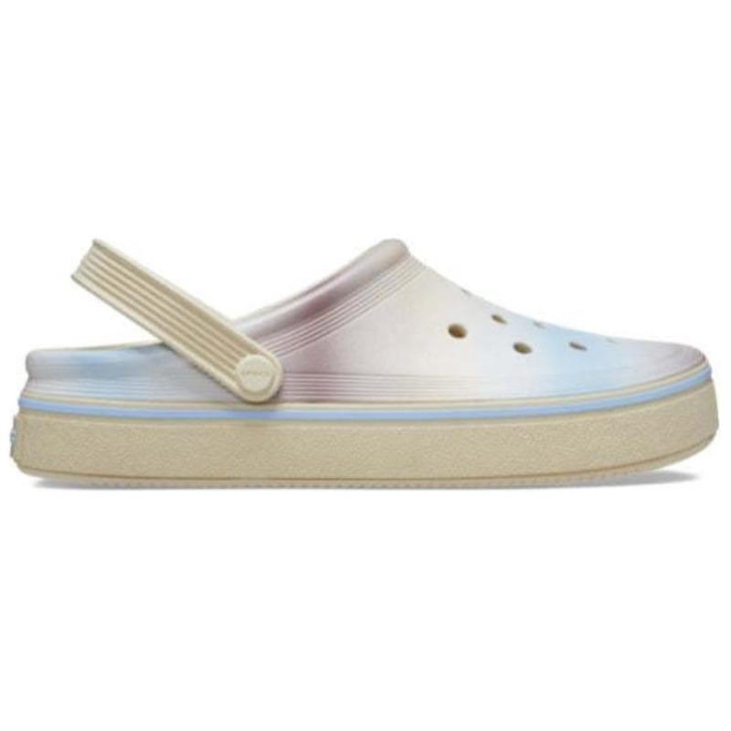 Crocs Off Court Rubber Dipped Clogs Lightweight Comfort Clogs Unisex Bone 208984-2Y3