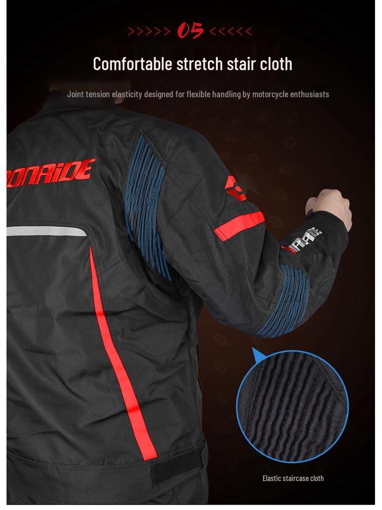 All-Season Breathable Waterproof Motorcycle Riding Suit Set