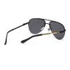 Halbrahmen Polarisierte Sonnenbrille Herren Mode Angeln Autofahren Brille Vintage Design Outdoor Brille